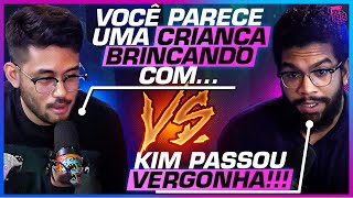 O CLIMA ESQUENTA no DEBATE! JONES MANOEL X KIM KATAGUIRI