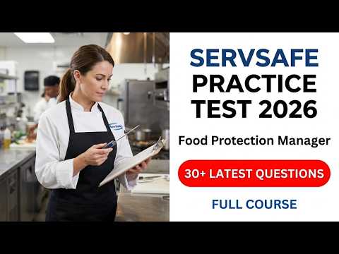 Master the ServSafe Manager Exam 2026 Ultimate Guide to Food Protection Certification