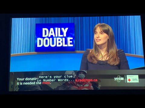 Double Jeopardy, Mattea Roach Day 8 - 2nd Daily Double (4/14/22)