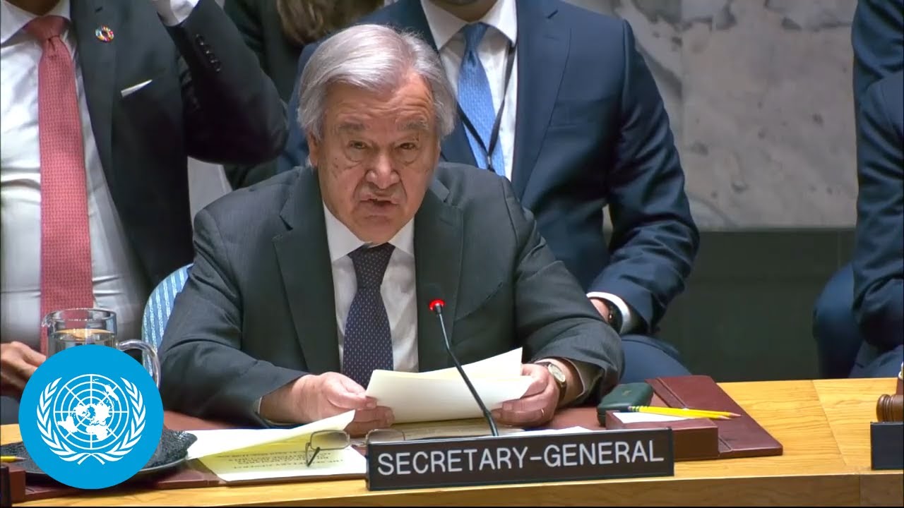 Safety and Protection of Waterways in the Maritime Domain - UN Chief's Briefing | United Nations
