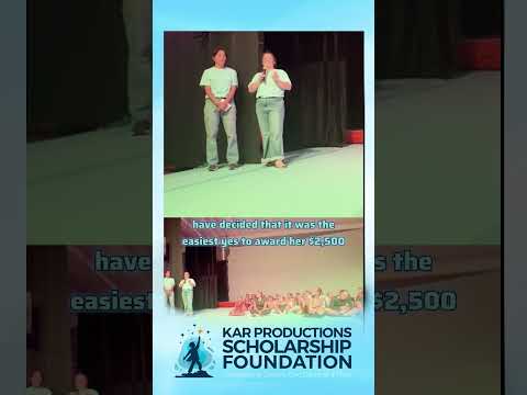 Congratulations to ROOTS Gymnastics & Dance for receiving a KAR Productions Scholarship