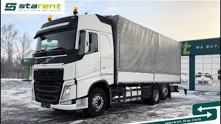 Volvo FH 460 6x2 Planenaufbau LBW 2000Kg Bordw&auml;nde 80cm Liftachse T&Uuml;V pressukapelli kuorma-auto | Kuva 4 - Autoline