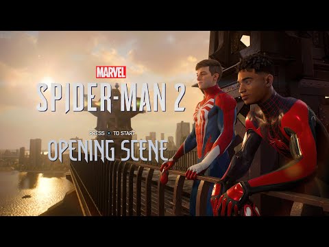 Marvel's Spider Man 2 | Opening Scene Gameplay | 4K 60FPS HDR | #spiderman2 #gameplay #ps5