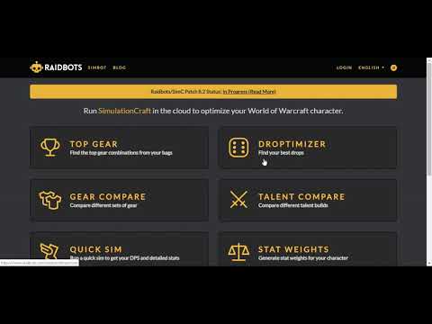 RaidBots guía por Freaz