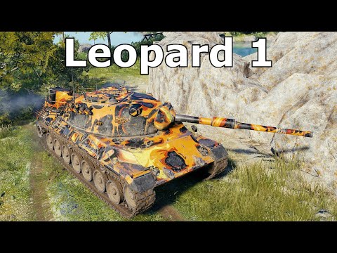 World of Tanks Leopard 1 - 5 Kills  10,700 Damage