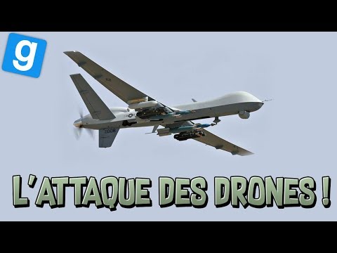 SCP RP // LES DRONES CONTRE ATTAQUENT ! - Garry's Mod