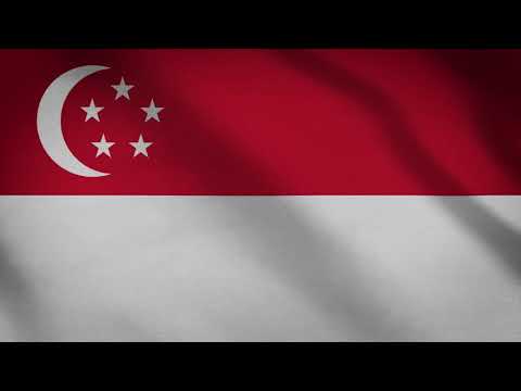 Singapore National Anthem  Instrumental "Majulah Singapura"(Onward Singapore) เพลงชาติสิงคโปร์บรรเลง