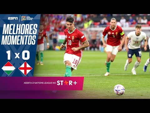 Gols e lances de Hungria x Inglaterra