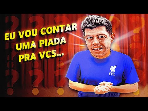 O PIOR CONTADOR DE PIADAS que eu já vi...