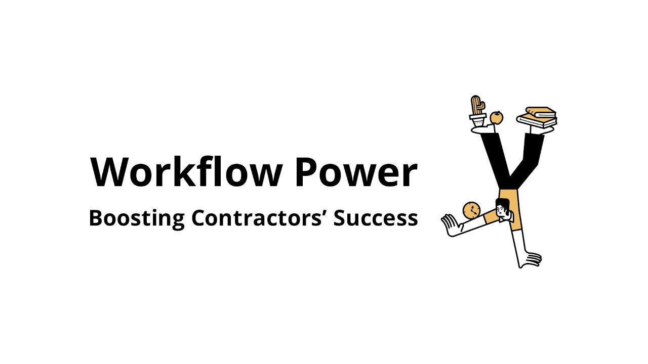 What is workflow management software and how does it help contractors?