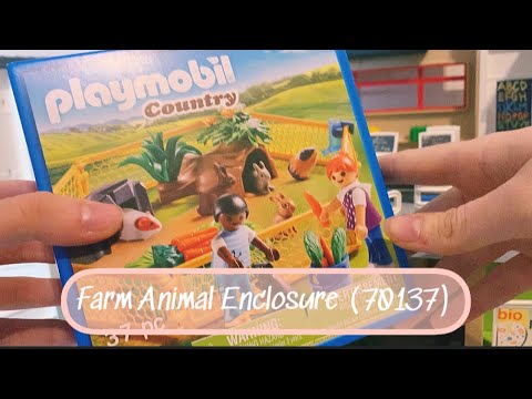 Playmobil 70137 Farm Animal Enclosure Unboxing ~ fairyblossomtoys