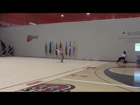 Katherine Uchida Senior Ribbon 2016 CDN Championships RG Comp B
