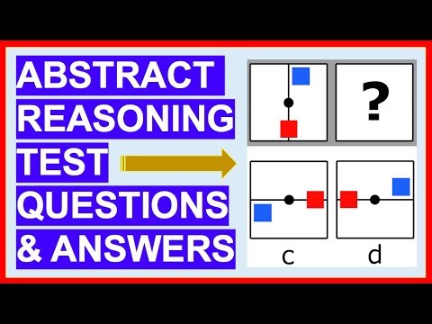 7 ABSTRACT REASONING TEST Q&A! (7 ABSTRACT REASONING TEST Questions & Answers!)