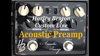 Video thumbnail for AshCreekStudios Harley Benton Custom Line Acoustic Preamp mit Epiphone J-200 by AshCreekStudios