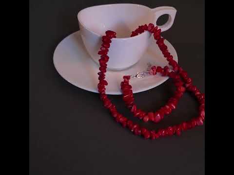 Миниатюра изображения товара Бусы Wolves Коралл 1010