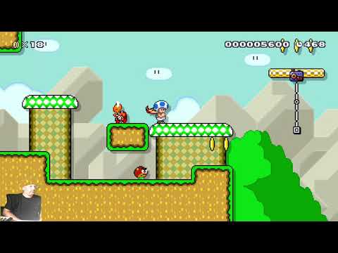 Highlight: Super Mario Maker 2: Best Bottom Tier Gaming Level Code: MX7-WMW-SVF