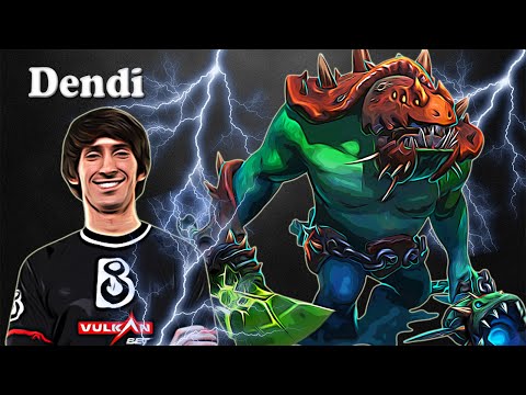 Dendi - Tidehunter Offlane | Dota 2 7.28c Gameplay
