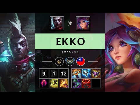 Ekko Jungle vs Lillia - TW Challenger Patch 25.06