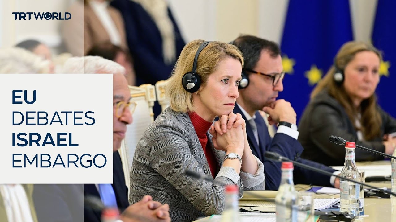 EU ministers meet to discuss Israel sanctions