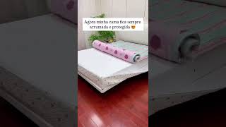 CAPA DE COLÇÃO QUE TODA CAMA PRECISA! SHOPEE #achadosshopee #shopee  #colchao #cama  #lençol #dicas
