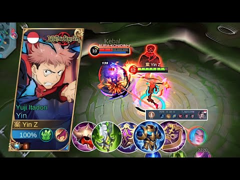 YIN HYPER BUILD TANK IS BACK.! DARAH TEBAL DIMAGE SAKIT😱| YIN BEST BUILD | YIN MOBILE LEGENDS