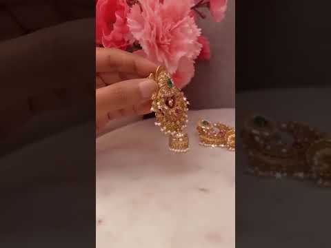 Beautiful jhumka design/latest fashion/rida's fashion