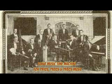 1920s Music by Carl Fenton's Orchestra - I Want To Be Happy @Pax41