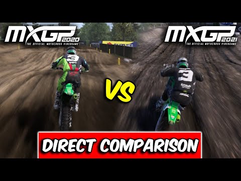 MXGP 2021 vs MXGP 2020 - Direct Comparison