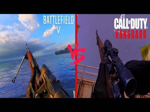 Call of Duty VANGUARD (alpha) VS Battlefield V WEAPONS COMPARISON