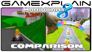 Mario Kart 8: Royal Raceway Head-to-Head Comparison (Wii U vs. N64)