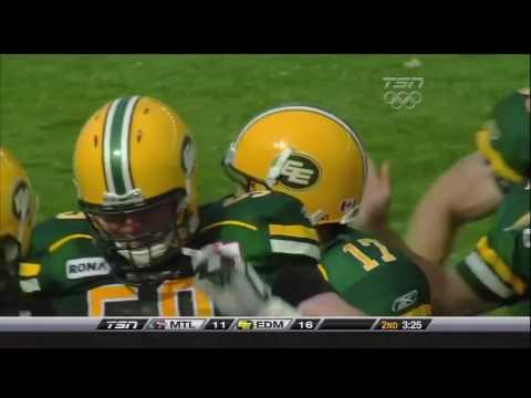2010-07-11 Montreal Alouettes vs Edmonton Eskimos highlights