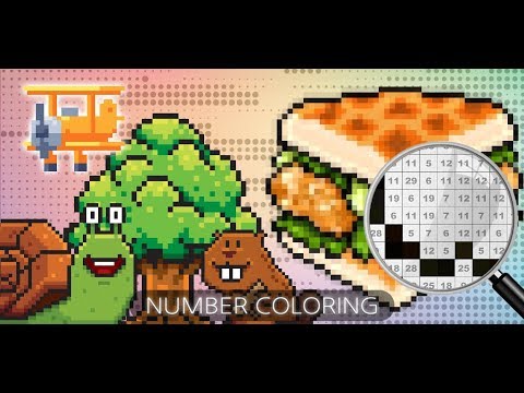 Number coloring : Dot coloring Video