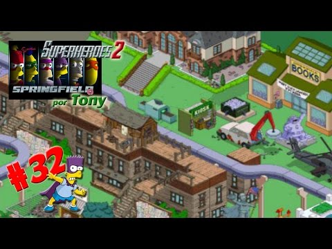 Los Simpson Springfield, Superhéroes 2 "Cap. 32 - La Máquina de rayos X" por Tony