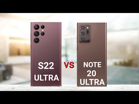 Samsung Galaxy S22 Ultra vs Samsung Galaxy Note 20 Ultra