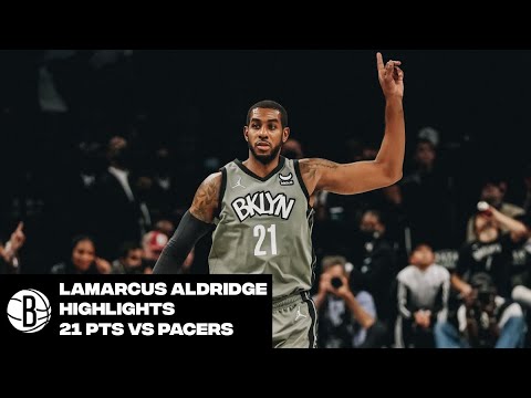 LaMarcus Aldridge Highlights | 21 Points vs. Indiana Pacers