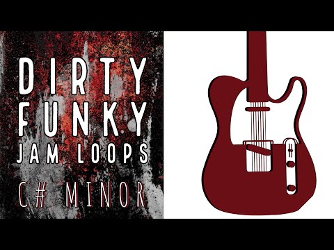 C# Minor Backing Track - Dirty Funky Jam Loop