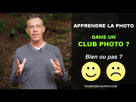 Apprendre la photo dans un CLUB PHOTO ?  Bien ou pas ?