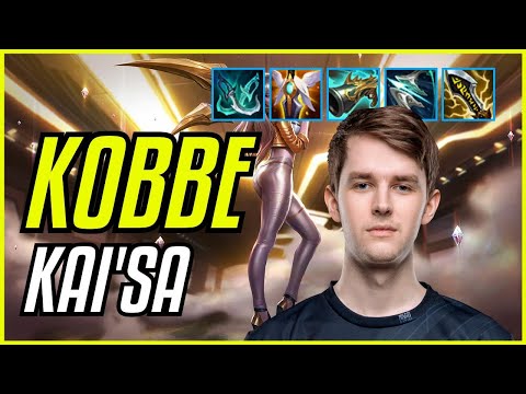 KOBBE - KAI'SA vs KINDRED JUNGLE - EUW MASTER - PATCH 11.10