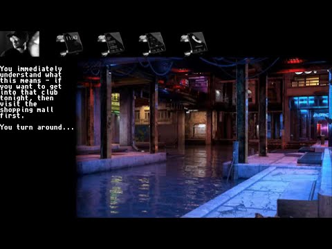 Night Shift A Cypherpunk Adventure Hi HAM8 262144 COLORS AMIGA AGA SAGA Eclectic Imaginations INDIE