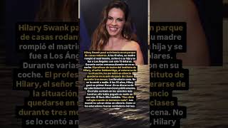 La ayuda secreta de un maestro que cambió el destino de Hilary Swank