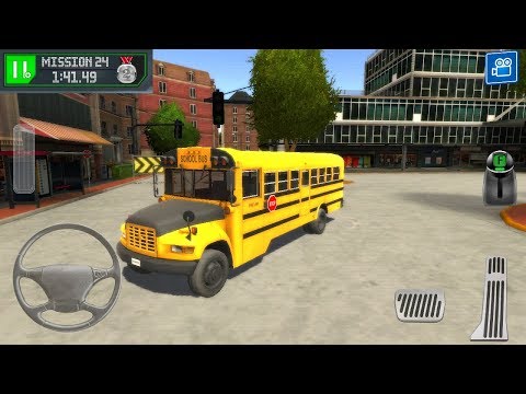 Bus Station Learn to Drive - School Bus Unlocked | Bus Driving Simulator Games - Android GamePlay