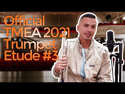 TMEA 2021-2022 All State Trumpet Etude #3 | Arban's Characteristic Study #9