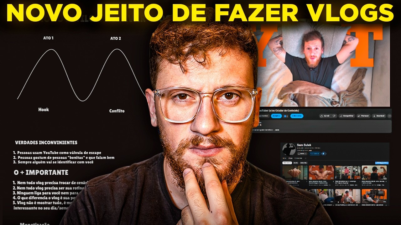 ESSE NOVO JEITO DE FAZER VLOG ESTÁ TOMANDO CONTA