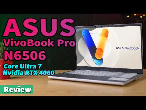 ASUS Vivobook Pro 15 OLED (N6506) Review | Every Content Creator Needs!