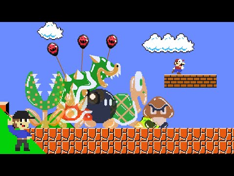 Giant Balloon Enemies would be OP in Super Mario Bros.