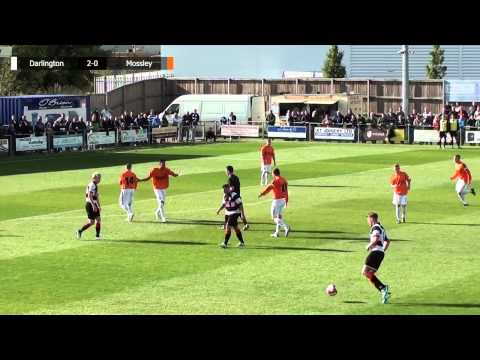 Darlington 4-0 Mossley - Evo-Stik First Division North - 2013/14