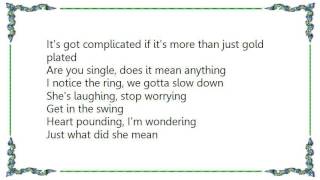 Chris Isaak - Notice the Ring Lyrics