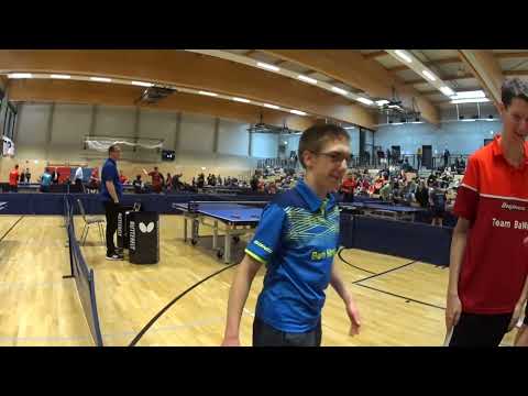 DJM Para Tischtennis Heppenheim 2024 Hoernig Ben  SV Eckartsberg Max Niebel Frickenhausen   Moersche