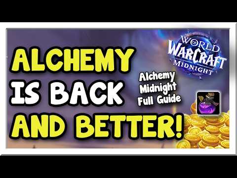 New Potions, Transmutes & No more RNG! | Midnight Alchemy Full Guide | WoW Gold Making Guide