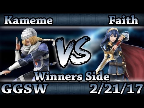 GGSW 21 - Kameme (MegaMan, Sheik) Vs. Faith (Bayonetta, Lucina) Smash Wii U Winners Side - Smash 4